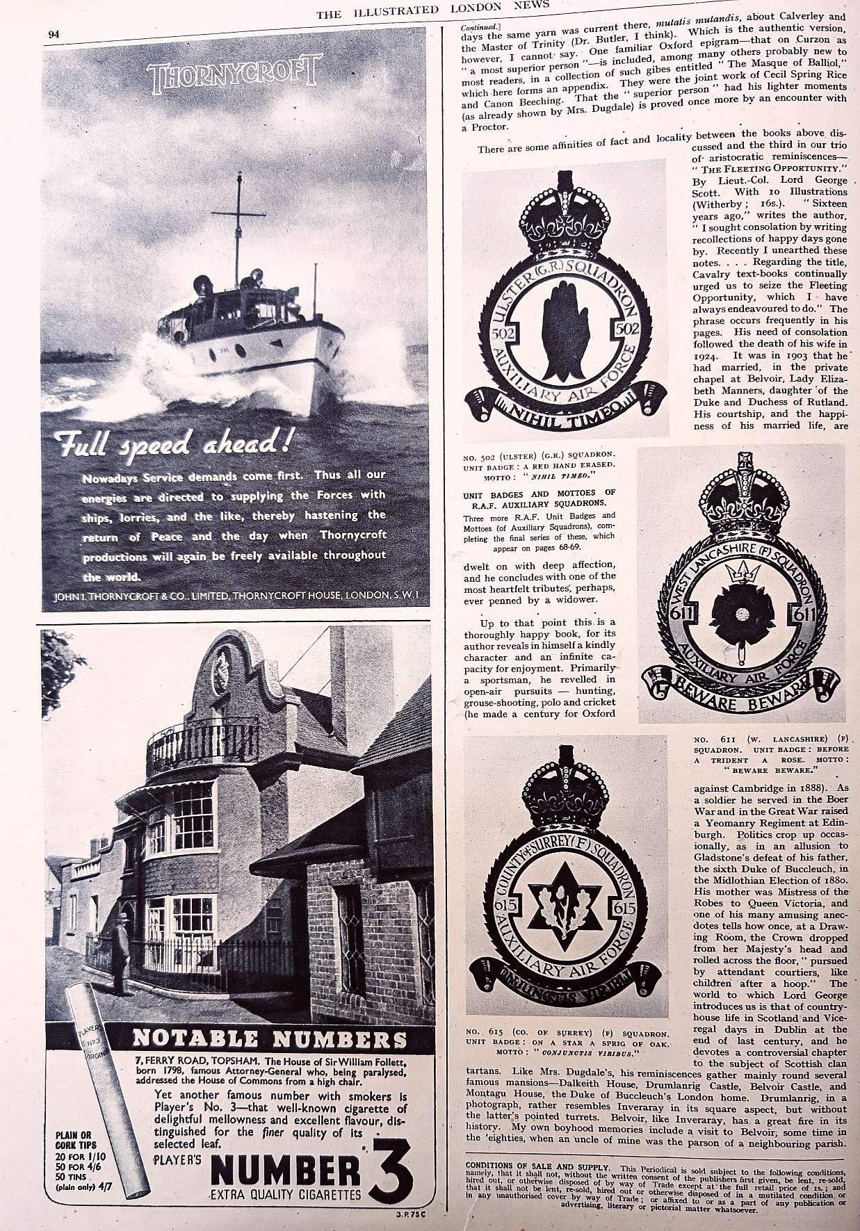 raf auxillary badges